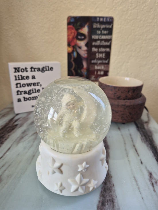 Department 56 Other - Snownabies "Moon Beams" Water Globe Music Box